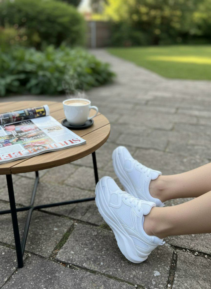 Кроссовки женские белые купить в Интернет-магазине Садовод База - цена 850 руб Садовод интернет-каталог