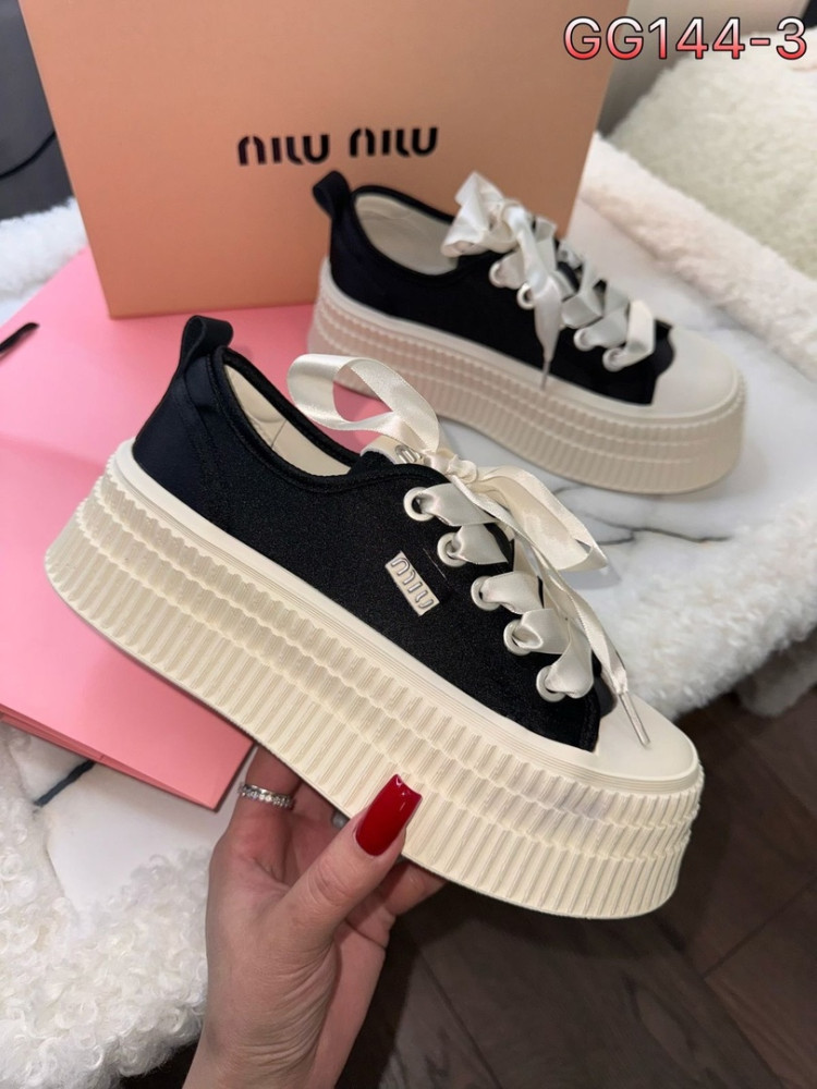 😍КЕДЫ  MIU MIU😍 купить в Интернет-магазине Садовод База - цена 4000 руб Садовод интернет-каталог