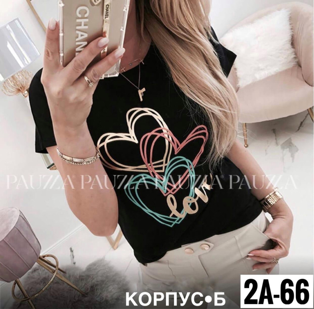 Пришли футболка новый 😍 купить в Интернет-магазине Садовод База - цена 200 руб Садовод интернет-каталог