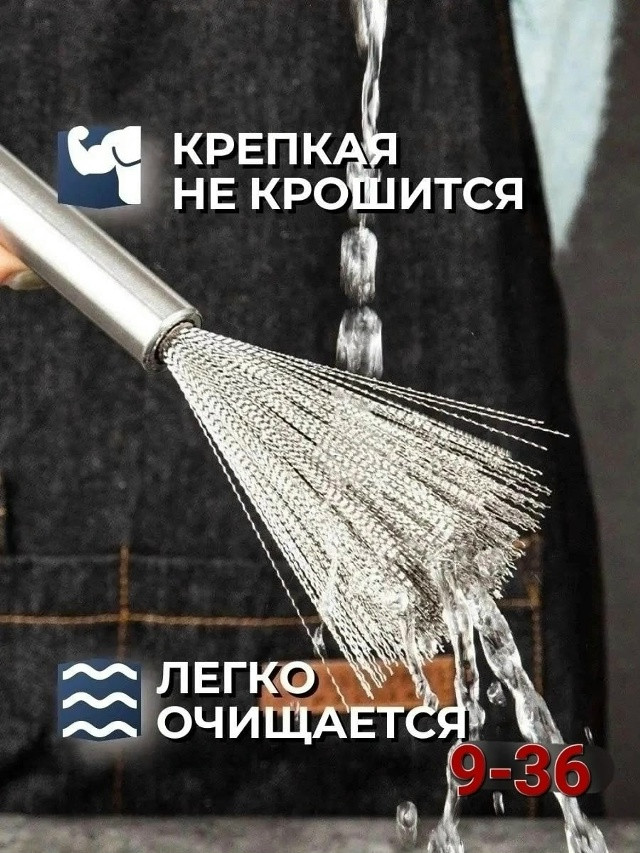 Щетка кухонная металлическая купить в Интернет-магазине Садовод База - цена 60 руб Садовод интернет-каталог
