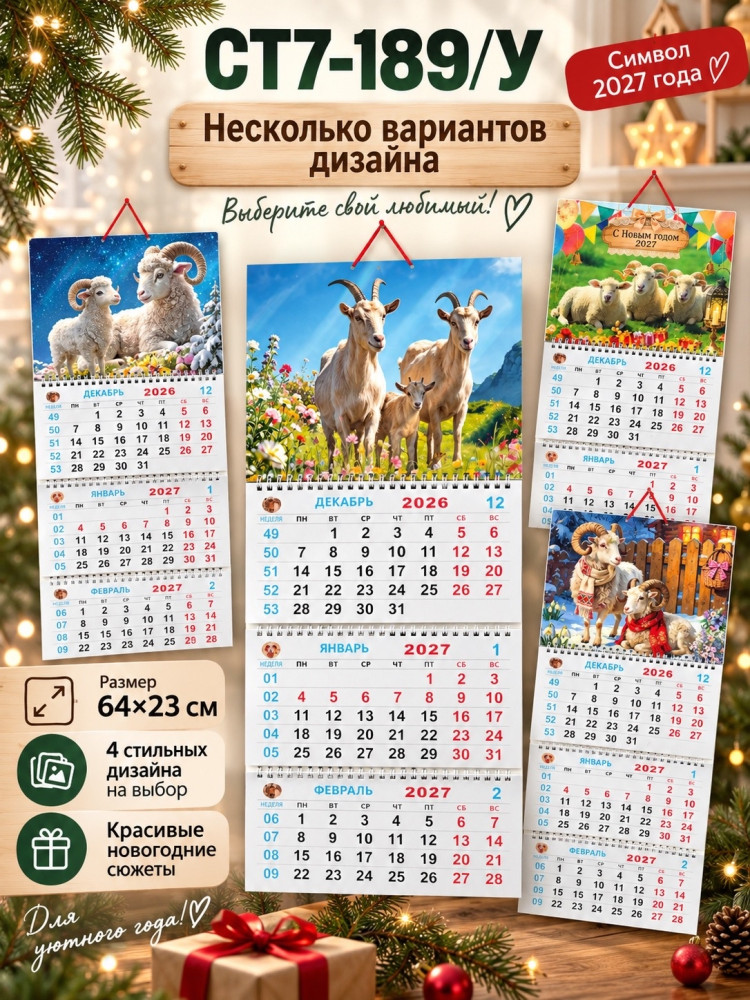 Календарь настенный купить в Интернет-магазине Садовод База - цена 100 руб Садовод интернет-каталог