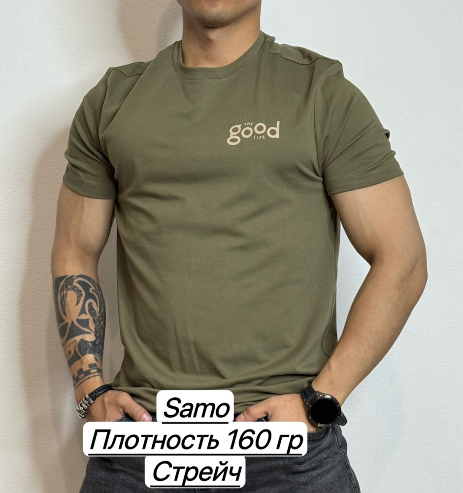 Футболка для мужчин, хлопок купить в Интернет-магазине Садовод База - цена 450 руб Садовод интернет-каталог