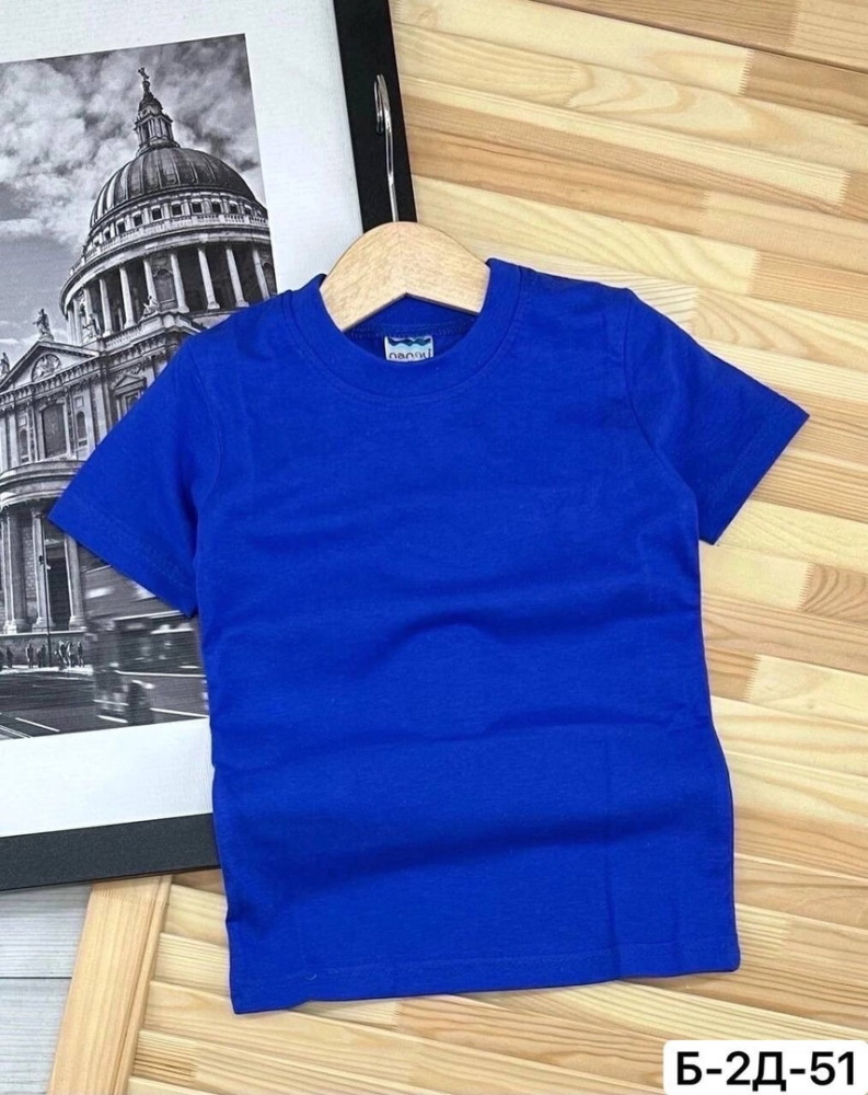 Детская футболка синяя купить в Интернет-магазине Садовод База - цена 100 руб Садовод интернет-каталог