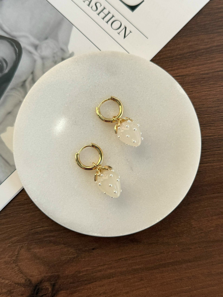 🍓 Серьги-Конго с подвесом JAM купить в Интернет-магазине Садовод База - цена 450 руб Садовод интернет-каталог