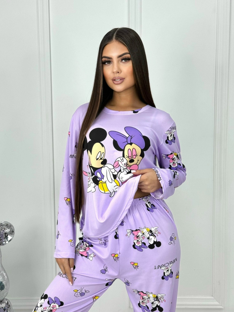 Пижама сиреневая