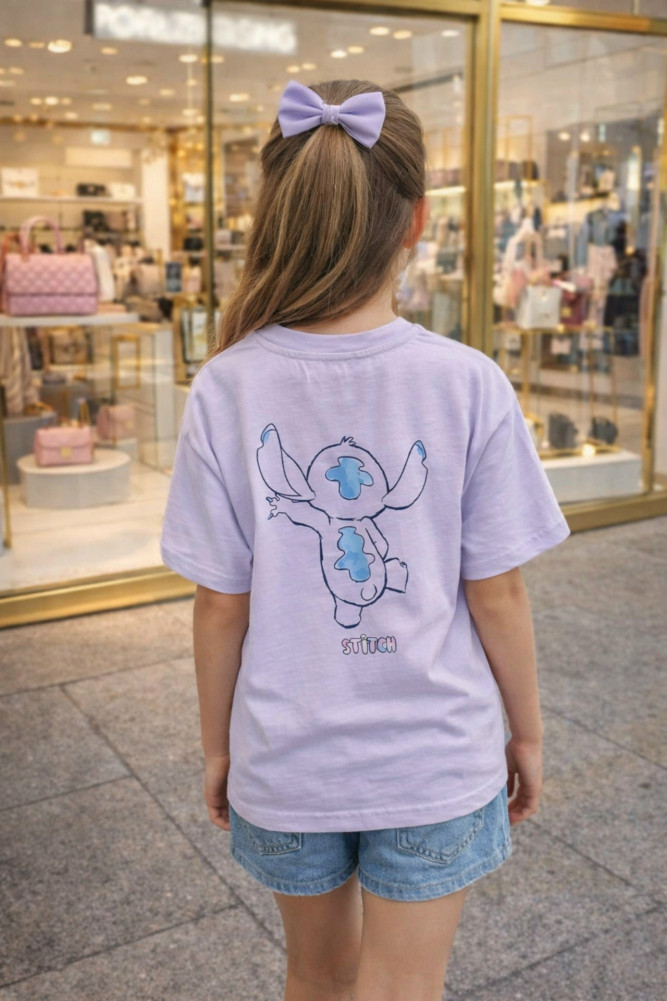 Детская футболка сиреневая купить в Интернет-магазине Садовод База - цена 750 руб Садовод интернет-каталог