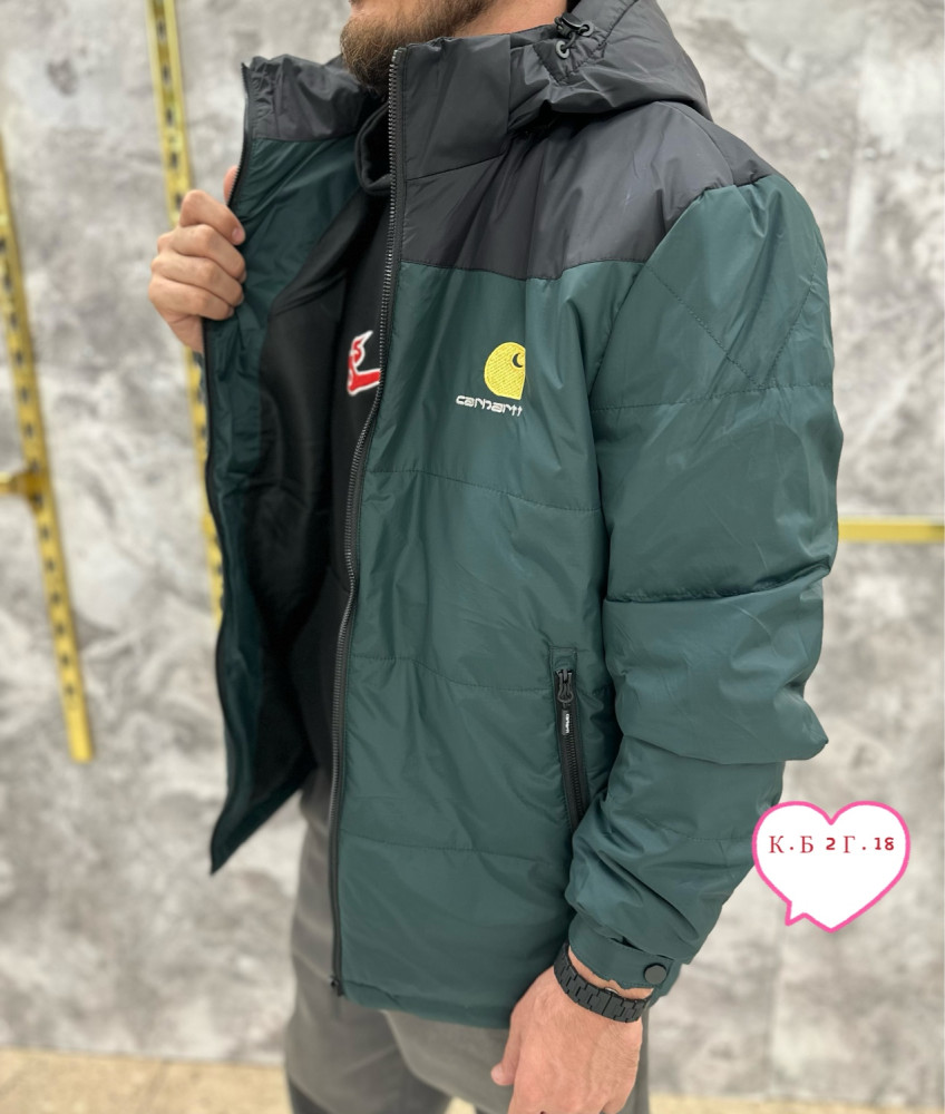 Куртка мужская зеленая купить в Интернет-магазине Садовод База - цена 1100 руб Садовод интернет-каталог