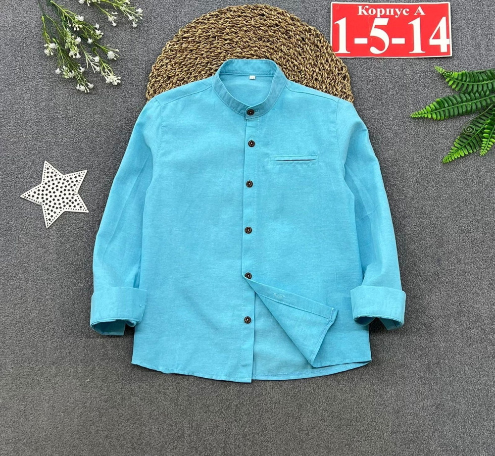 Детская рубашка голубая купить в Интернет-магазине Садовод База - цена 480 руб Садовод интернет-каталог