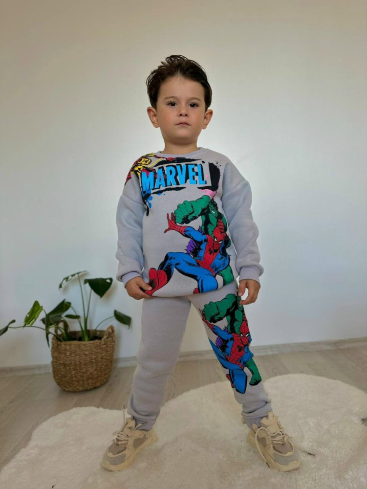 Детский костюм серый купить в Интернет-магазине Садовод База - цена 1199 руб Садовод интернет-каталог