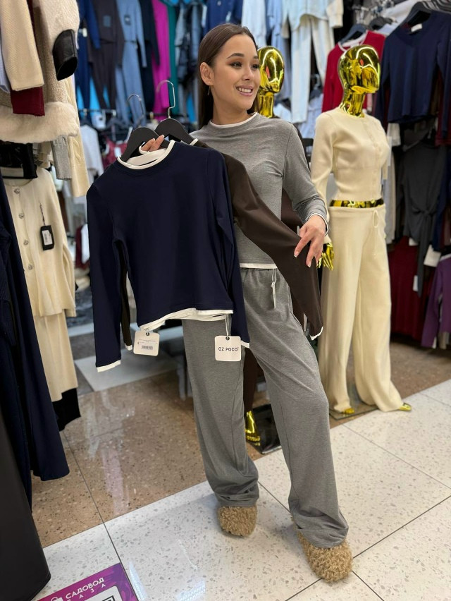 Женский костюм синий купить в Интернет-магазине Садовод База - цена 1850 руб Садовод интернет-каталог