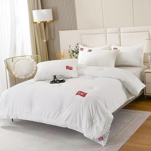 Подарочный набор для спальни «Премиум Комфорт»: наматрасник, зимнее одеяло и 2 подушки САДОВОД официальный интернет-каталог