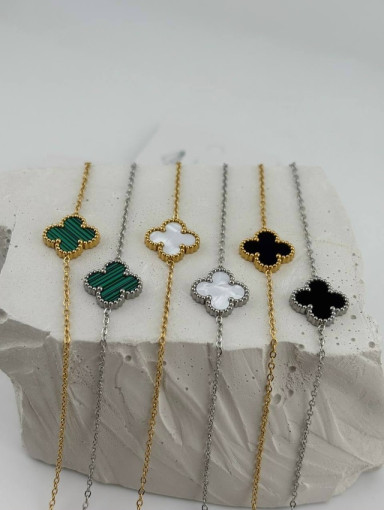 🤍 Браслет с клевером САДОВОД официальный интернет-каталог