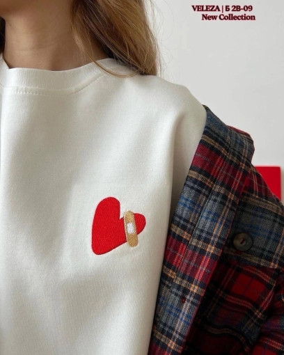 Шикарная футболка с принтом сердечки ❤️‍🩹 САДОВОД официальный интернет-каталог