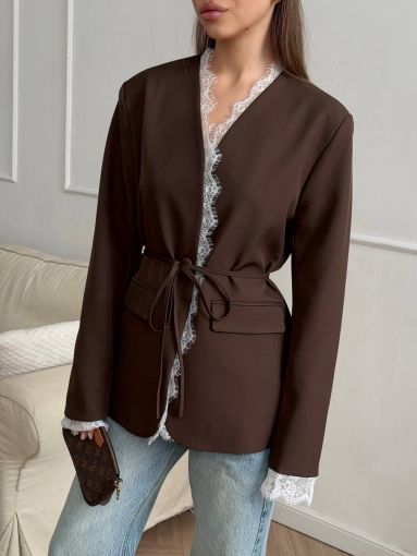 Пиджак с кружевами САДОВОД официальный интернет-каталог