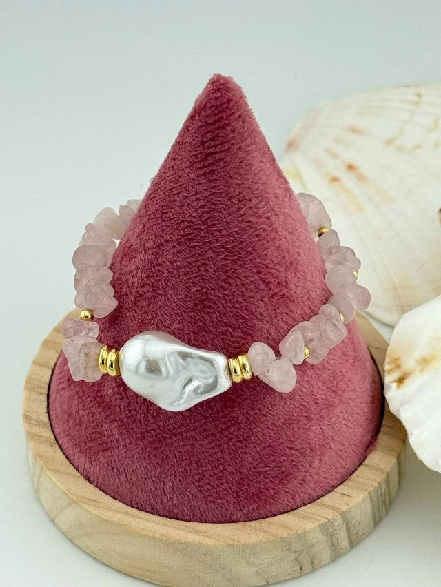 💗Браслет из натурального кварца  «Тиана» купить в Интернет-магазине Садовод База - цена 350 руб Садовод интернет-каталог