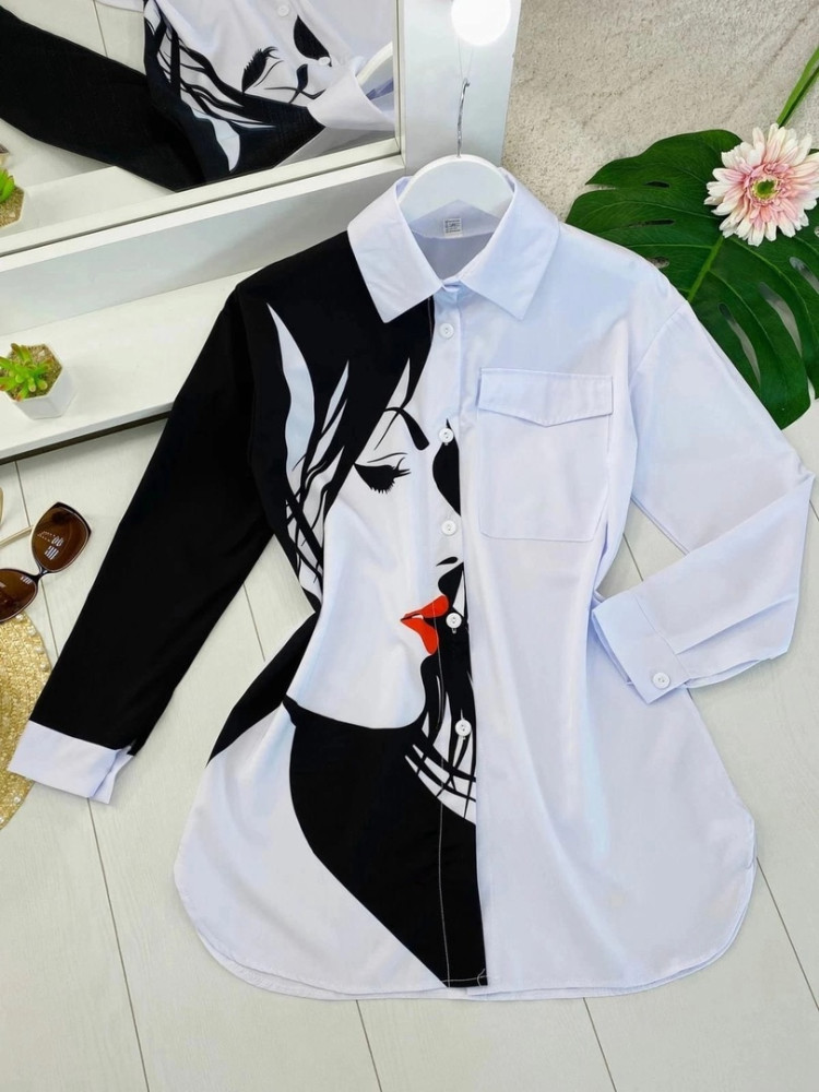 Женская рубашка черная купить в Интернет-магазине Садовод База - цена 600 руб Садовод интернет-каталог