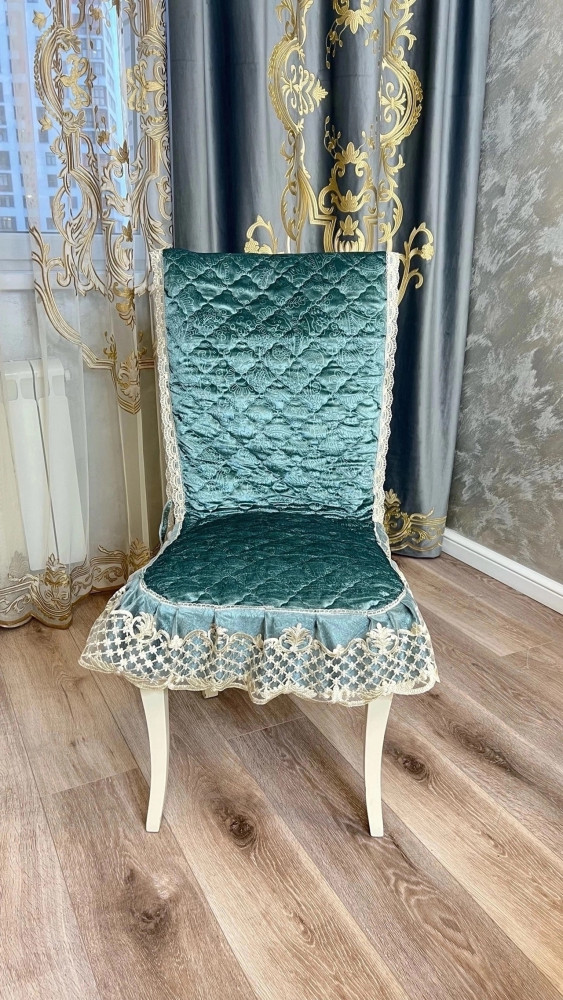 чехлы на стулья с воланом купить в Интернет-магазине Садовод База - цена 3900 руб Садовод интернет-каталог