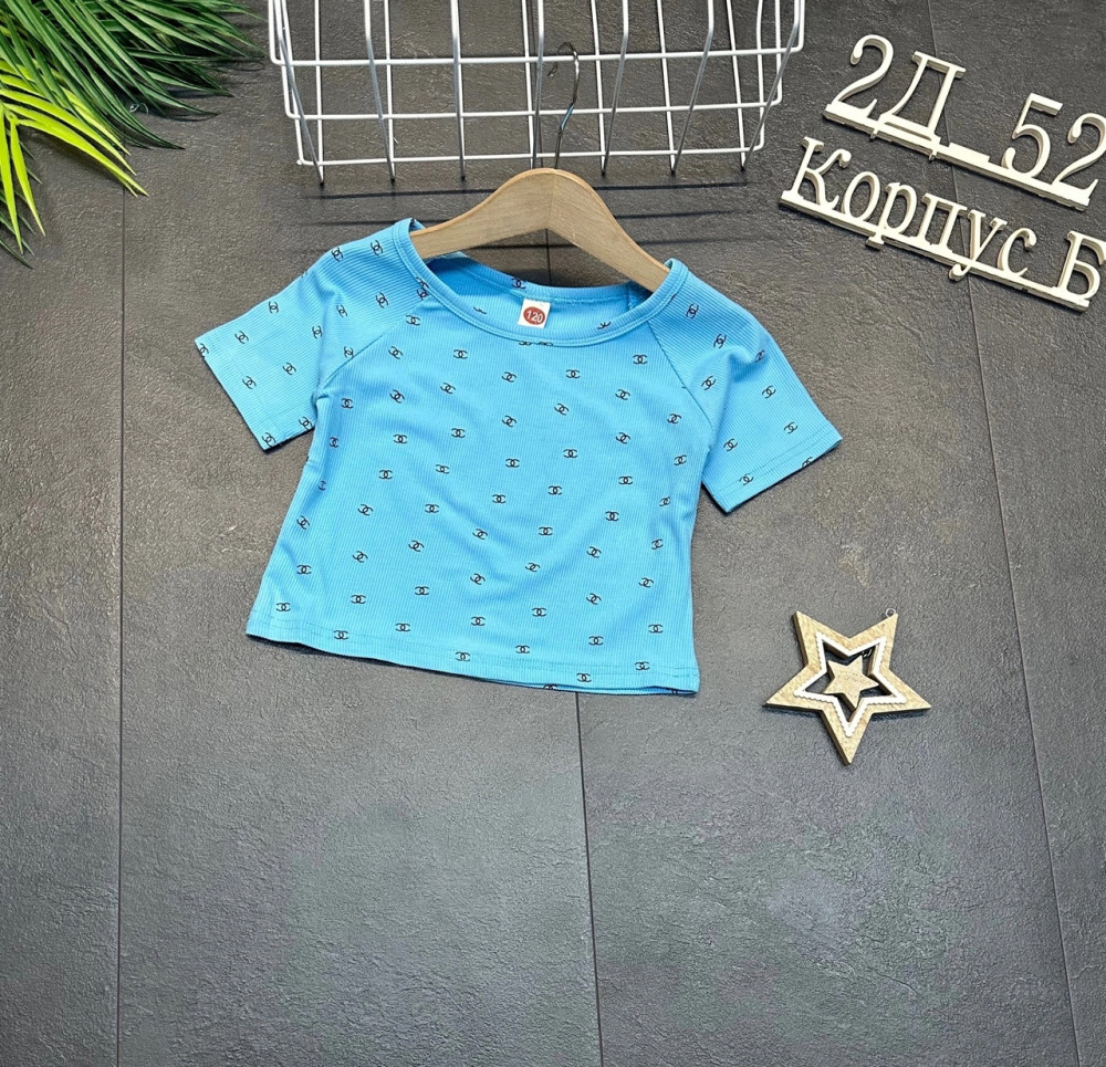 Детская футболка голубая купить в Интернет-магазине Садовод База - цена 300 руб Садовод интернет-каталог