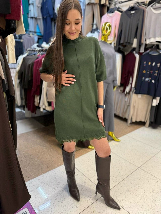 Платье зеленое купить в Интернет-магазине Садовод База - цена 1500 руб Садовод интернет-каталог