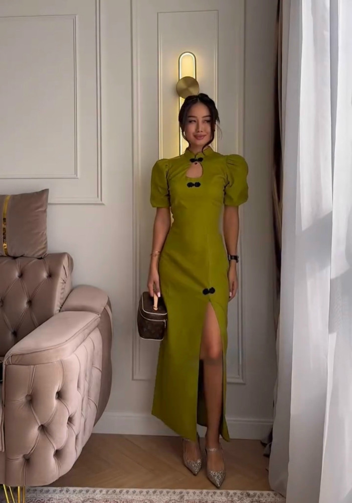 Платье зеленое купить в Интернет-магазине Садовод База - цена 1300 руб Садовод интернет-каталог