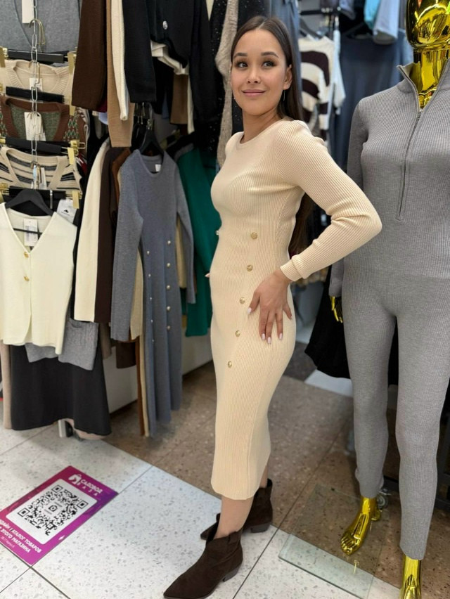 Платье молочное купить в Интернет-магазине Садовод База - цена 1100 руб Садовод интернет-каталог