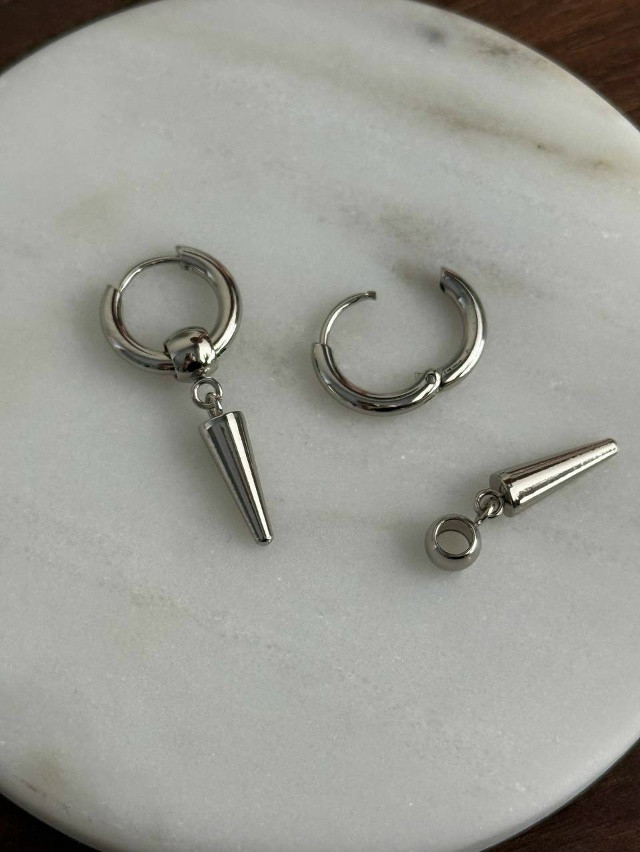 ⚜️ Серьги-конго с подвеской купить в Интернет-магазине Садовод База - цена 200 руб Садовод интернет-каталог