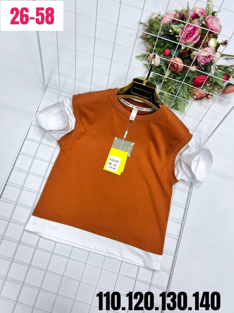 Детская футболка оранжевая купить в Интернет-магазине Садовод База - цена 400 руб Садовод интернет-каталог