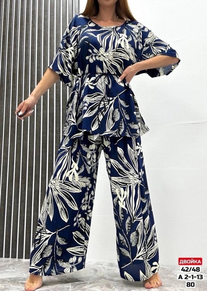 пижама синяя купить в Интернет-магазине Садовод База - цена 800 руб Садовод интернет-каталог
