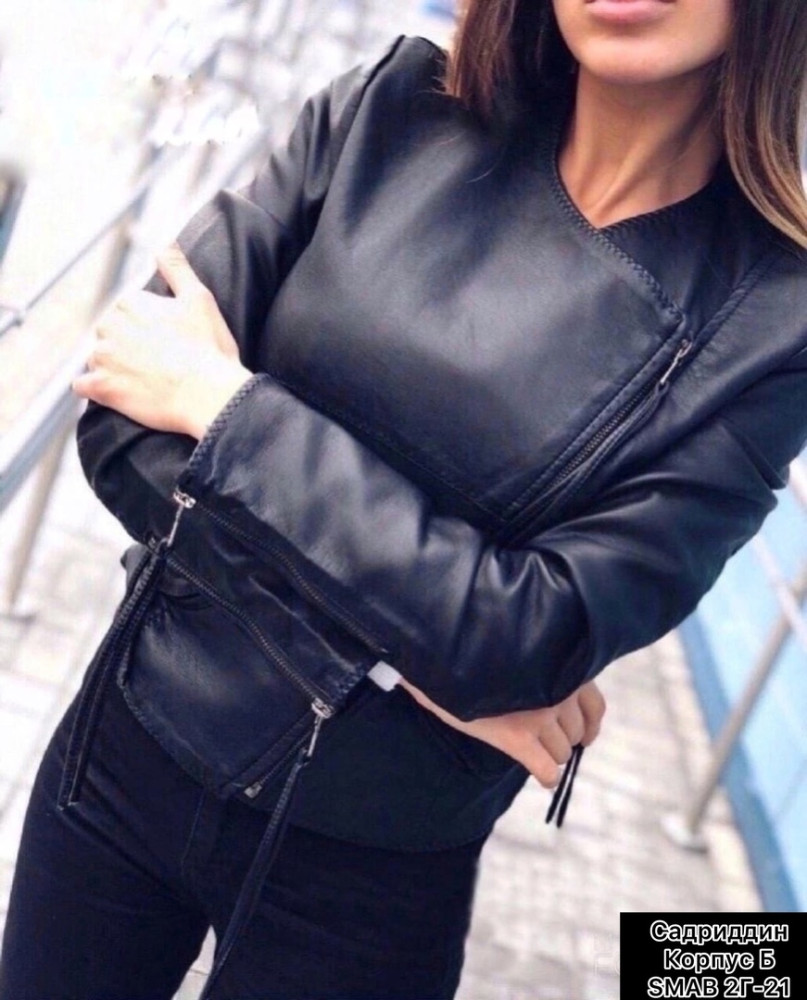 Куртка женская черная купить в Интернет-магазине Садовод База - цена 599 руб Садовод интернет-каталог