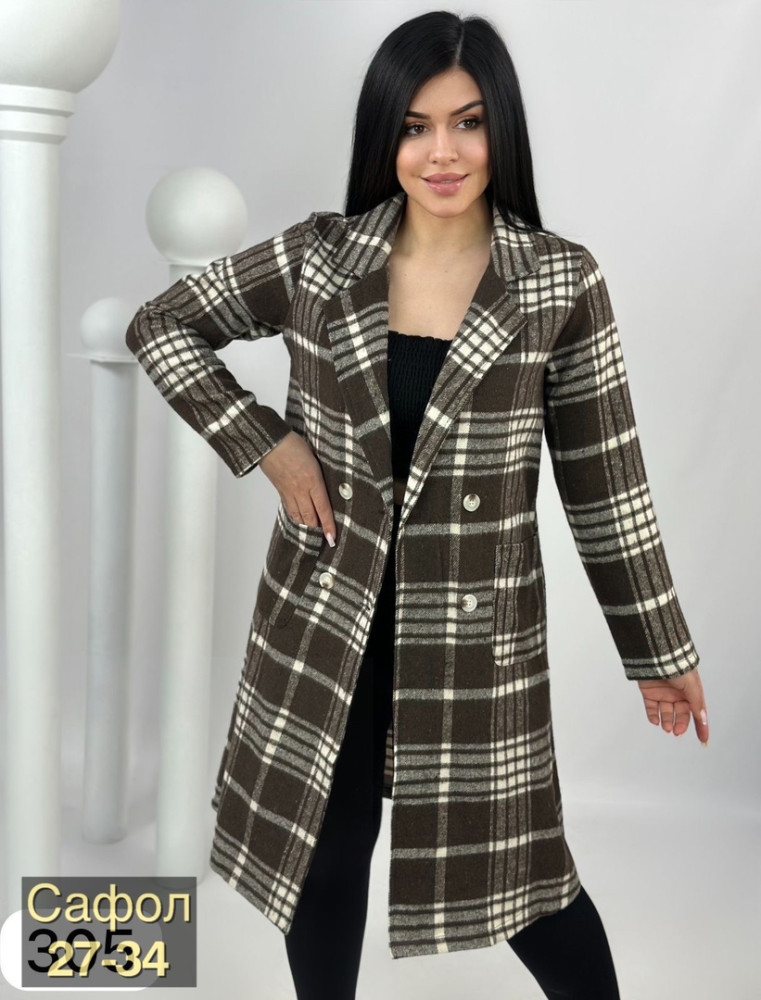 Женское пальто коричневое купить в Интернет-магазине Садовод База - цена 800 руб Садовод интернет-каталог