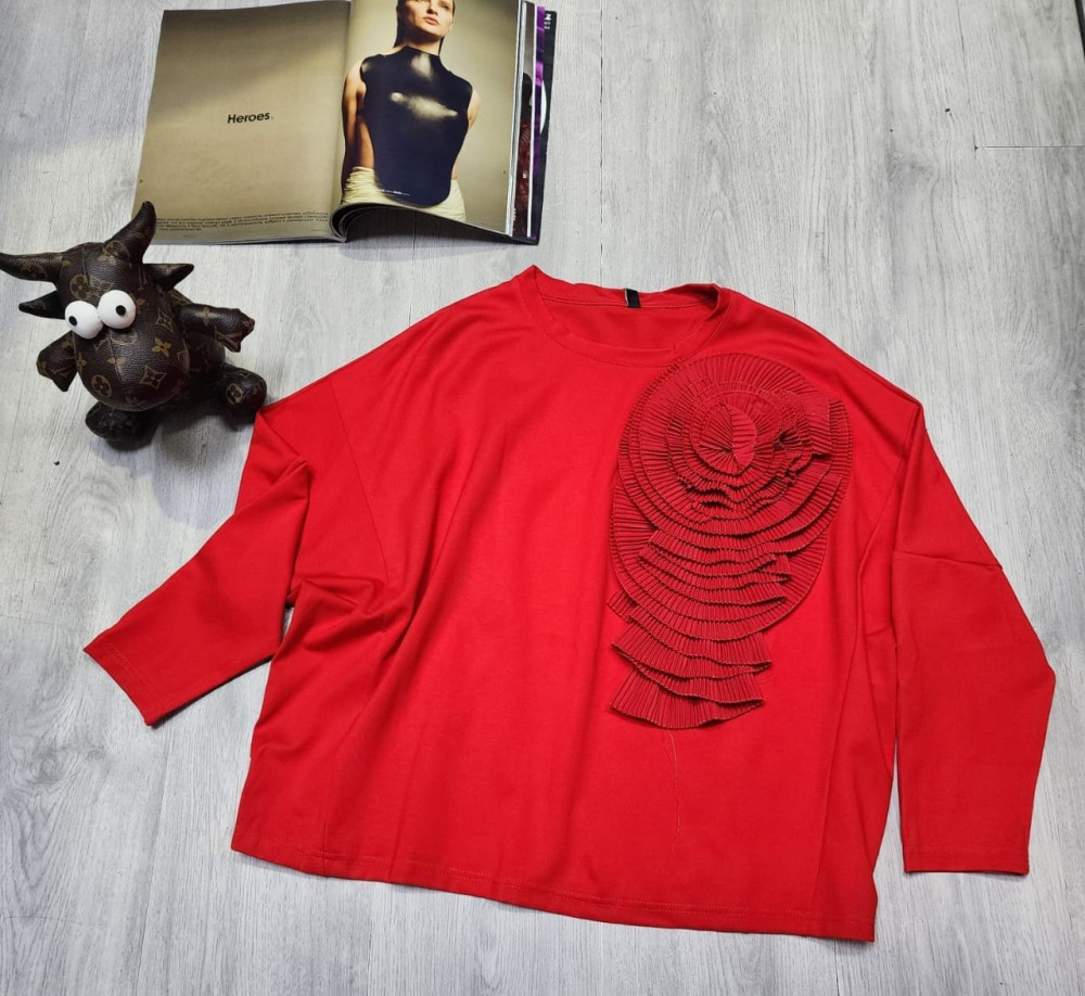 блузка красная купить в Интернет-магазине Садовод База - цена 3000 руб Садовод интернет-каталог