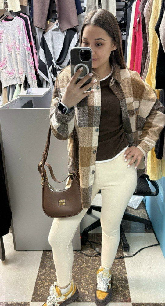 Женская рубашка коричневая купить в Интернет-магазине Садовод База - цена 1300 руб Садовод интернет-каталог