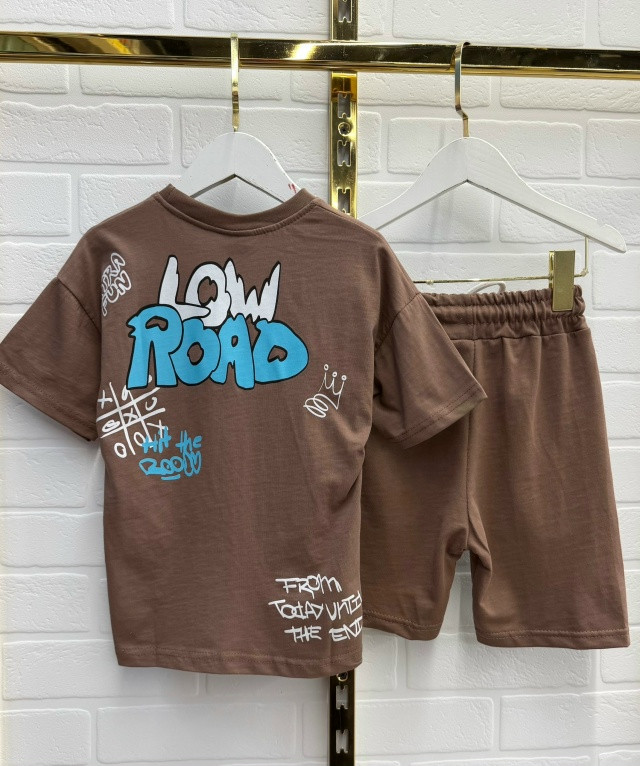 Детский костюм коричневый купить в Интернет-магазине Садовод База - цена 999 руб Садовод интернет-каталог