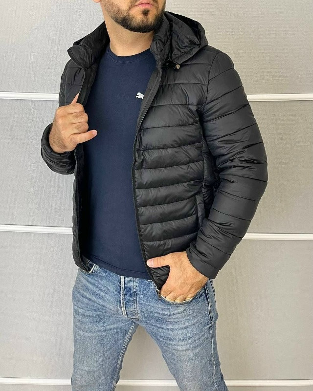 Куртка мужская черная купить в Интернет-магазине Садовод База - цена 1700 руб Садовод интернет-каталог