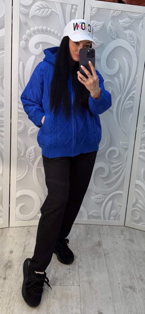 Куртка женская синяя купить в Интернет-магазине Садовод База - цена 4500 руб Садовод интернет-каталог