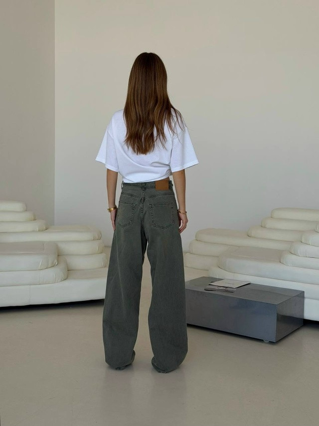 Джинсы темно-серые купить в Интернет-магазине Садовод База - цена 3300 руб Садовод интернет-каталог