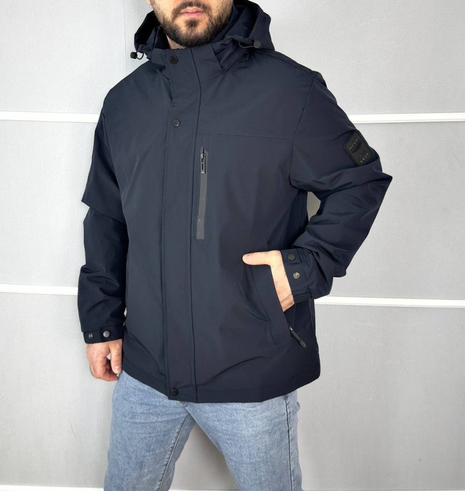 Куртка мужская синяя купить в Интернет-магазине Садовод База - цена 2300 руб Садовод интернет-каталог