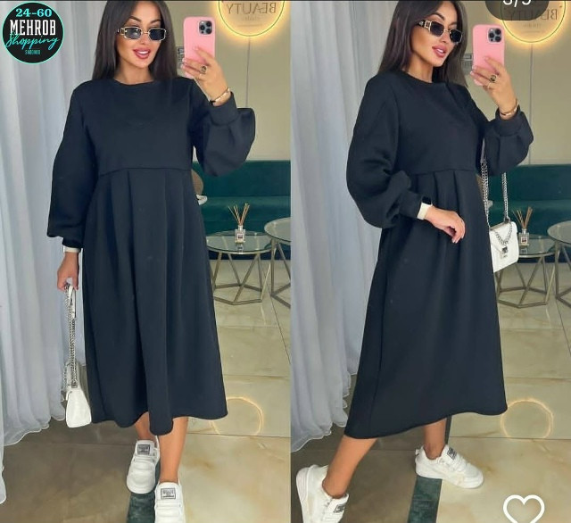 Платье черное