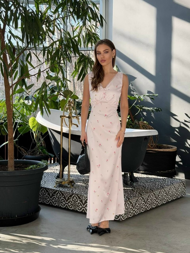 Платье розовое купить в Интернет-магазине Садовод База - цена 1900 руб Садовод интернет-каталог