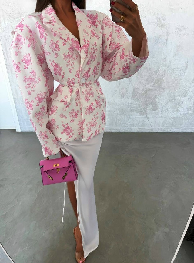 Женский пиджак розовый купить в Интернет-магазине Садовод База - цена 2100 руб Садовод интернет-каталог