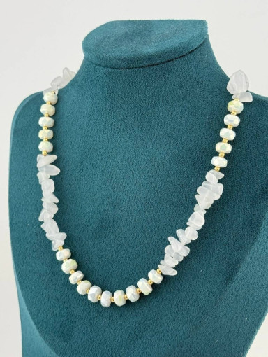 💗Колье из натурального кварца  «Мерида» САДОВОД официальный интернет-каталог