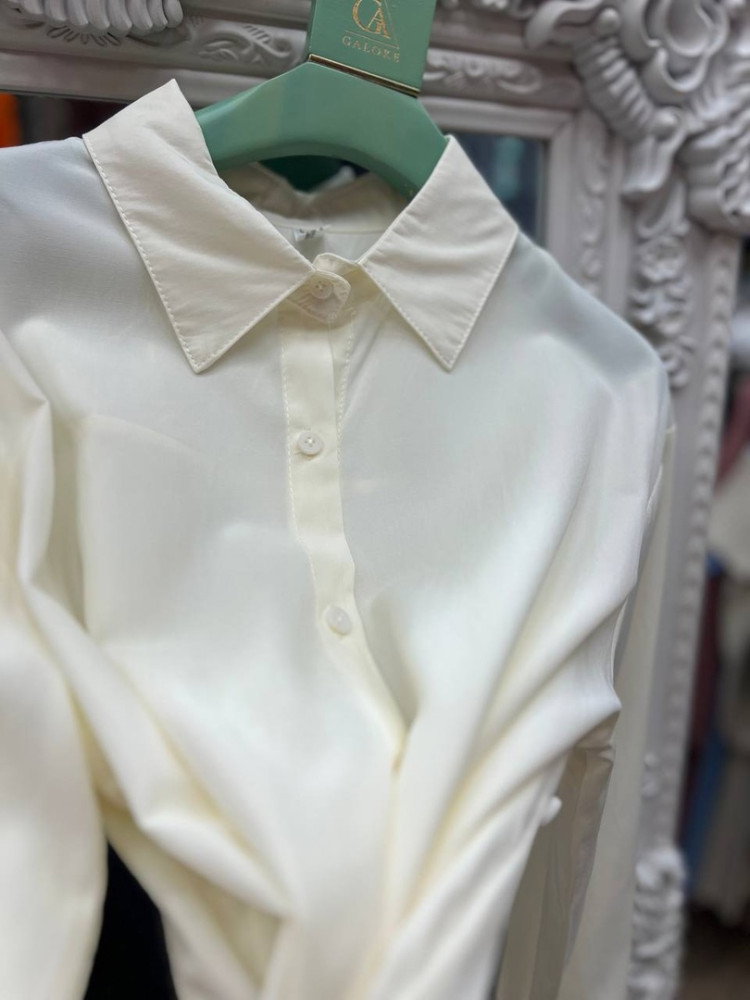 Женская рубашка белая купить в Интернет-магазине Садовод База - цена 900 руб Садовод интернет-каталог