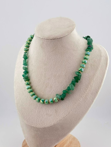 💗Колье из натурального кварца  «Мерида» САДОВОД официальный интернет-каталог