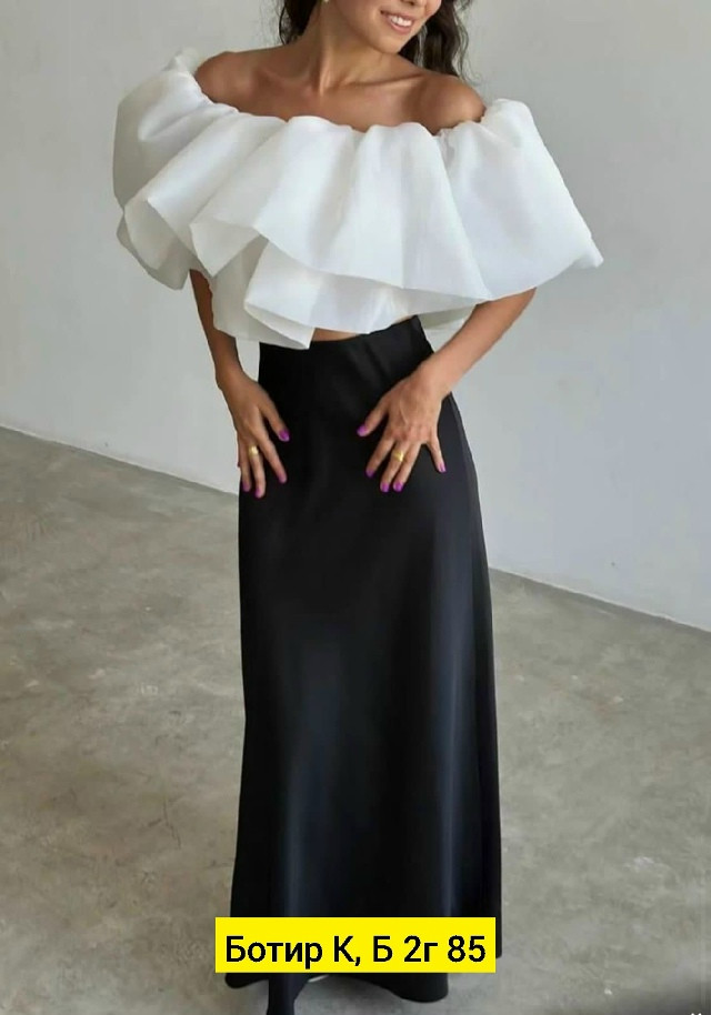 Юбка черная