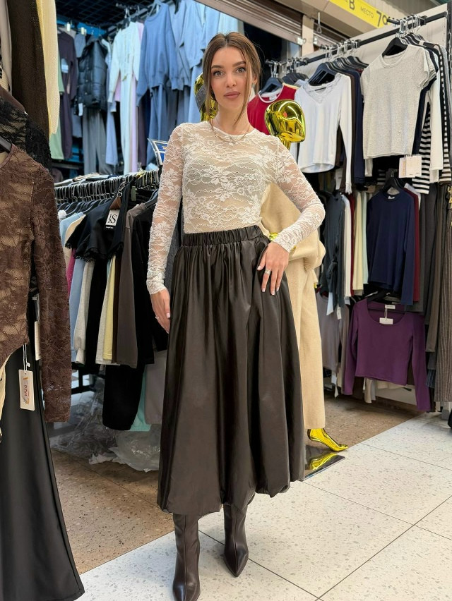 Юбка коричневая купить в Интернет-магазине Садовод База - цена 1800 руб Садовод интернет-каталог