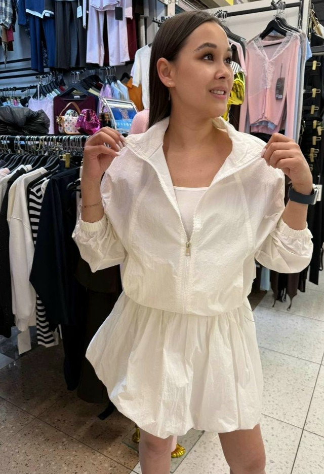 Женский костюм белый купить в Интернет-магазине Садовод База - цена 1550 руб Садовод интернет-каталог