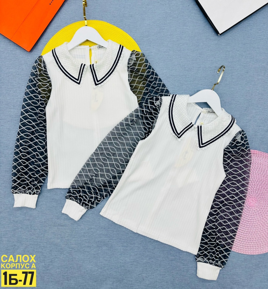 Новый школьный блузка 🥰 купить в Интернет-магазине Садовод База - цена 650 руб Садовод интернет-каталог