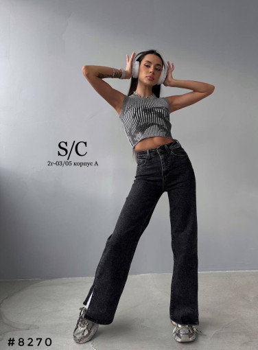 Идеальные джинсы палаццо с разрезами ⭐️ САДОВОД официальный интернет-каталог