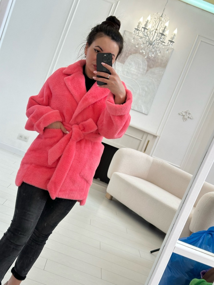 Женское пальто розовое купить в Интернет-магазине Садовод База - цена 4600 руб Садовод интернет-каталог