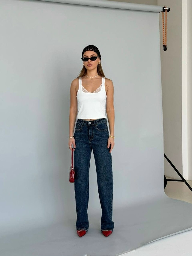 Джинсы темно-синие купить в Интернет-магазине Садовод База - цена 2800 руб Садовод интернет-каталог